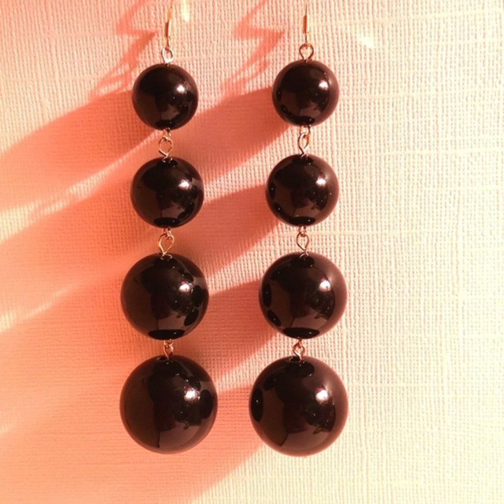 Vintage statement drop earrings